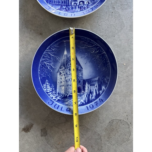 Vintage Julien 1969-1974 Kirke Platten Set of 6 Ceramic Plates - Picture 15 of 15